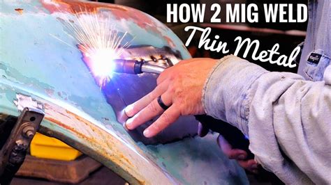 how to weld and patch auto sheet metal|how to mig weld sheet metal.